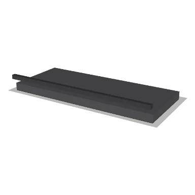 SGH30 cabinet in Shaker Dark Gray