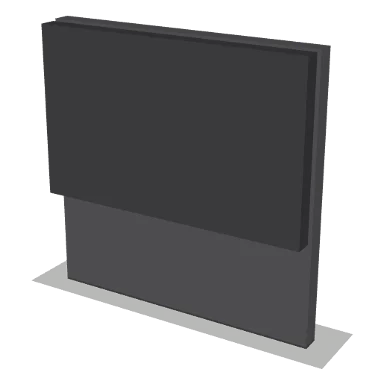 SPAINT cabinet in Shaker Dark Gray