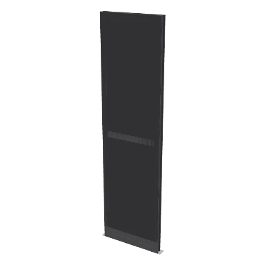 TEDP2490 cabinet in Shaker Dark Gray