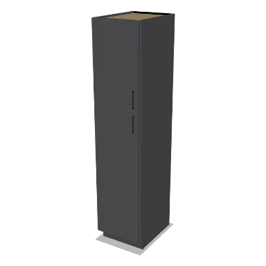 TP188424 cabinet in Shaker Dark Gray