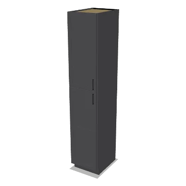 TP189624 cabinet in Shaker Dark Gray