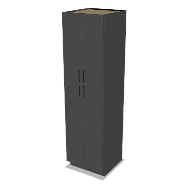 TP249024 cabinet in Shaker Dark Gray