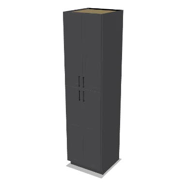 TP249624 cabinet in Shaker Dark Gray