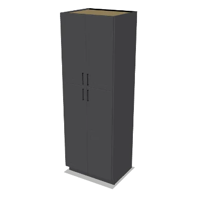 TP309024 cabinet in Shaker Dark Gray