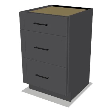 VDB21 cabinet in Shaker Dark Gray
