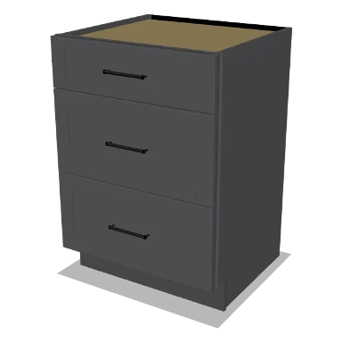 VDB24 cabinet in Shaker Dark Gray