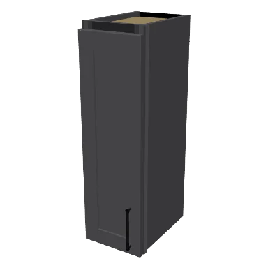 W0930 cabinet in Shaker Dark Gray