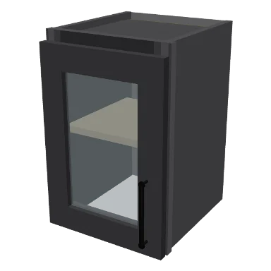 W1218GD cabinet in Shaker Dark Gray