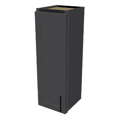 W1236 cabinet in Shaker Dark Gray