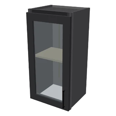W1530GD cabinet in Shaker Dark Gray