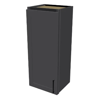 W1536 cabinet in Shaker Dark Gray