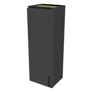 W1542 cabinet in Shaker Dark Gray