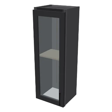 W1542GD cabinet in Shaker Dark Gray