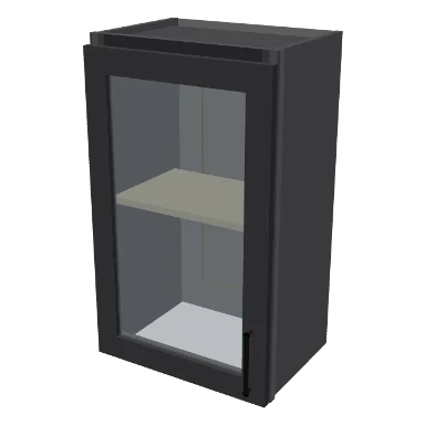 W1830GD cabinet in Shaker Dark Gray
