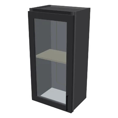 W1836GD cabinet in Shaker Dark Gray