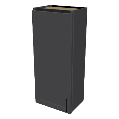 W1842 cabinet in Shaker Dark Gray