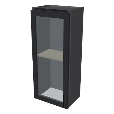 W1842GD cabinet in Shaker Dark Gray
