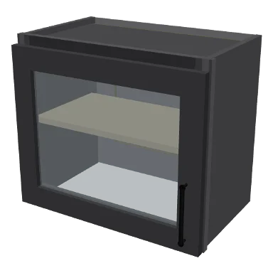 W2118GD cabinet in Shaker Dark Gray