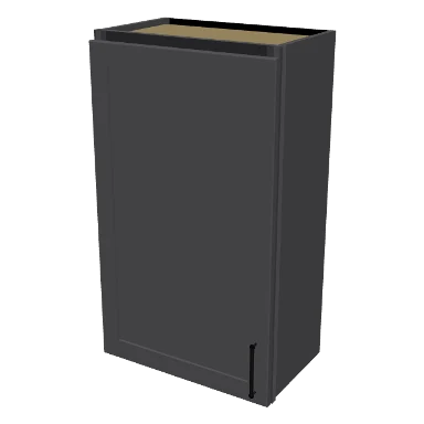 W2136 cabinet in Shaker Dark Gray