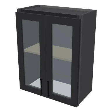 W2430GD cabinet in Shaker Dark Gray