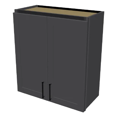 W2730 cabinet in Shaker Dark Gray