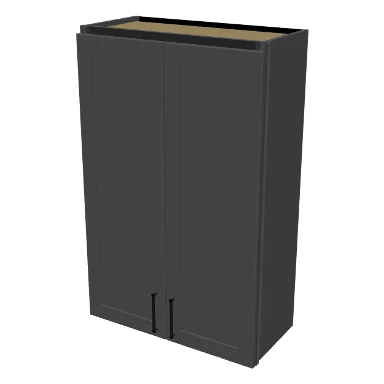 W2742 cabinet in Shaker Dark Gray