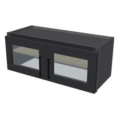 W3012GD cabinet in Shaker Dark Gray