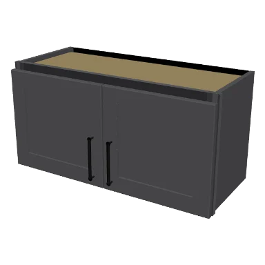 W3015 cabinet in Shaker Dark Gray