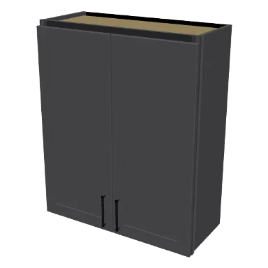W3036 cabinet in Shaker Dark Gray