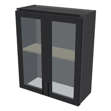 W3036GD cabinet in Shaker Dark Gray