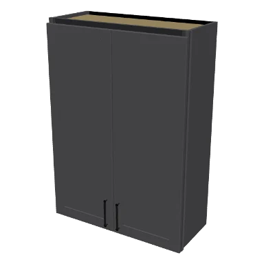 W3042 cabinet in Shaker Dark Gray