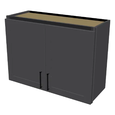W3324 cabinet in Shaker Dark Gray