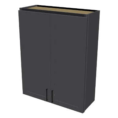 W3342 cabinet in Shaker Dark Gray