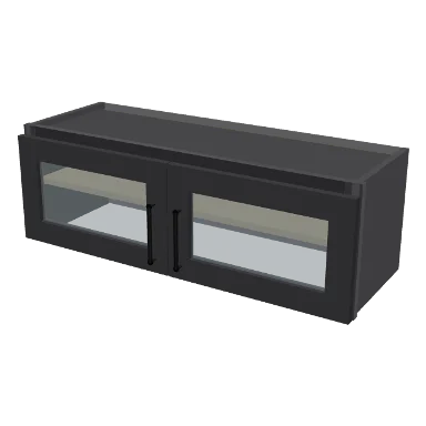 W3612GD cabinet in Shaker Dark Gray