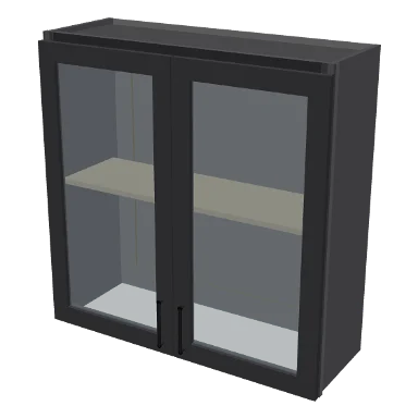 W3636GD cabinet in Shaker Dark Gray