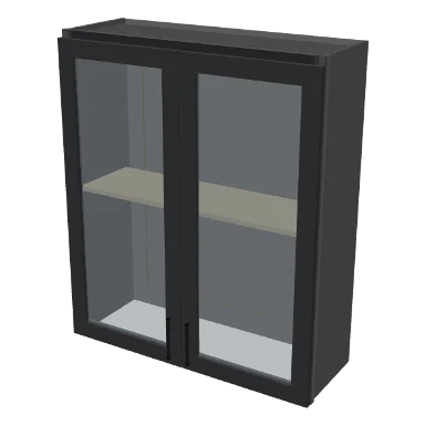 W3642GD cabinet in Shaker Dark Gray