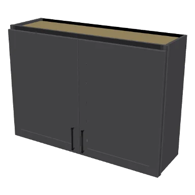 W4230 cabinet in Shaker Dark Gray