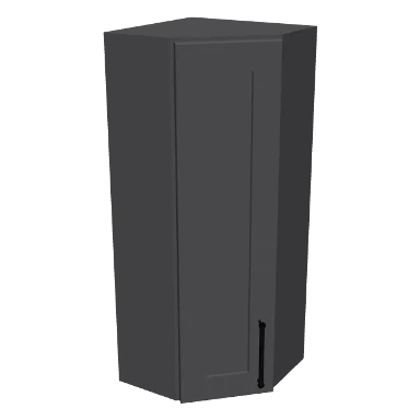 WAE1230 cabinet in Shaker Dark Gray