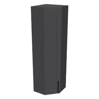 WAE1242 cabinet in Shaker Dark Gray
