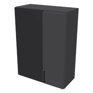 WBC2736 cabinet in Shaker Dark Gray