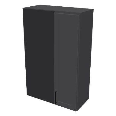 WBC2742 cabinet in Shaker Dark Gray