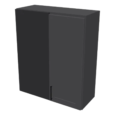 WBC3036 cabinet in Shaker Dark Gray