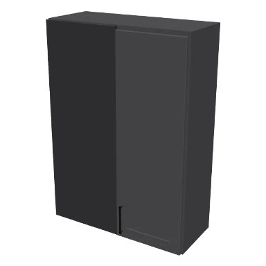 WBC3042 cabinet in Shaker Dark Gray
