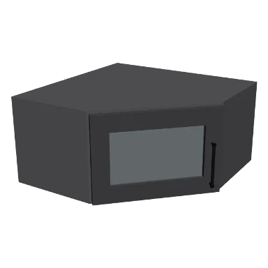 WDC2412GD cabinet in Shaker Dark Gray
