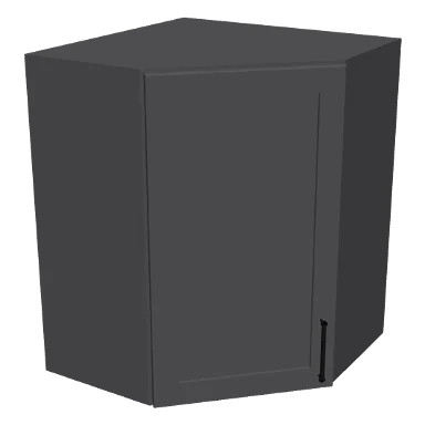 WDC2430 cabinet in Shaker Dark Gray