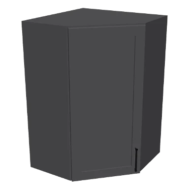 WDC2436 cabinet in Shaker Dark Gray