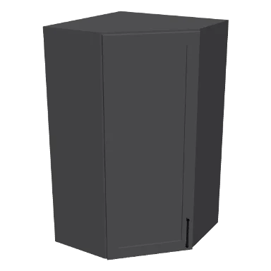 WDC2442 cabinet in Shaker Dark Gray