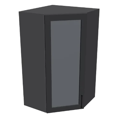 WDC2442GD cabinet in Shaker Dark Gray