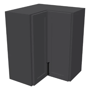 WPC2430 cabinet in Shaker Dark Gray