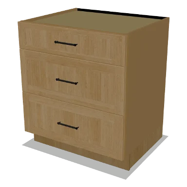 3DB30 cabinet in Shaker Caramel